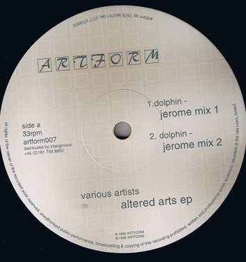 Various : Altered Arts EP (12", EP)