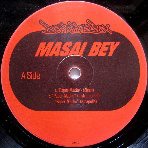 Masai Bey : Paper Mache (12", Single)