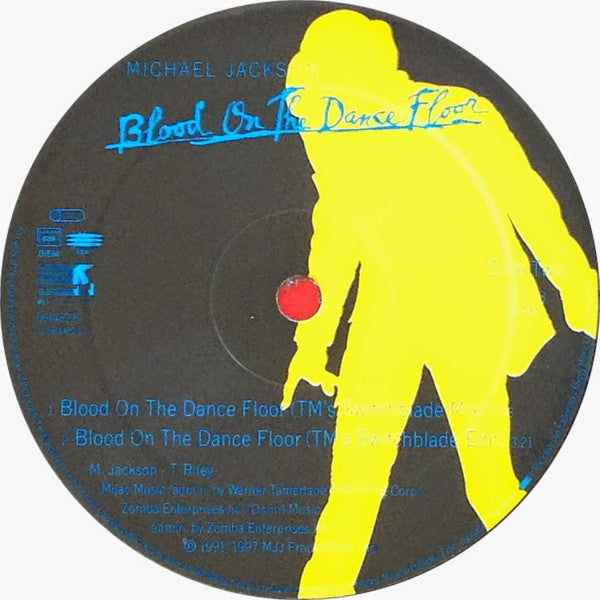 Michael Jackson : Blood On The Dance Floor (Farley & Heller / Tony Moran Mixes) (12")