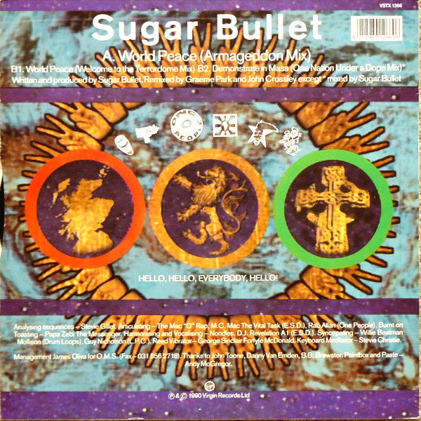 Sugar Bullet : World Peace (Armageddon Mix) (12")