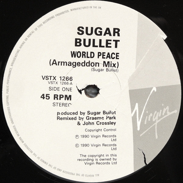 Sugar Bullet : World Peace (Armageddon Mix) (12")