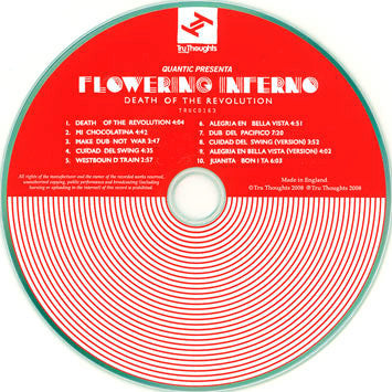 Quantic Presenta Flowering Inferno : Death Of The Revolution (CD, Album)