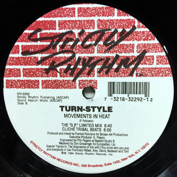 Turn-Style : Movements In Heat (12")