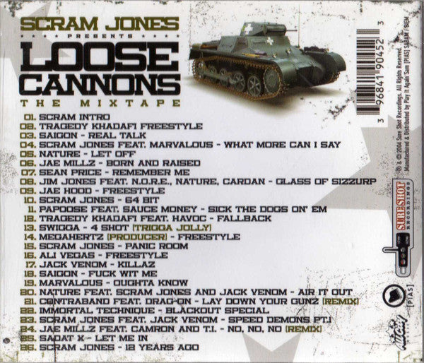 Scram Jones : Loose Cannons (CD, Mixtape)