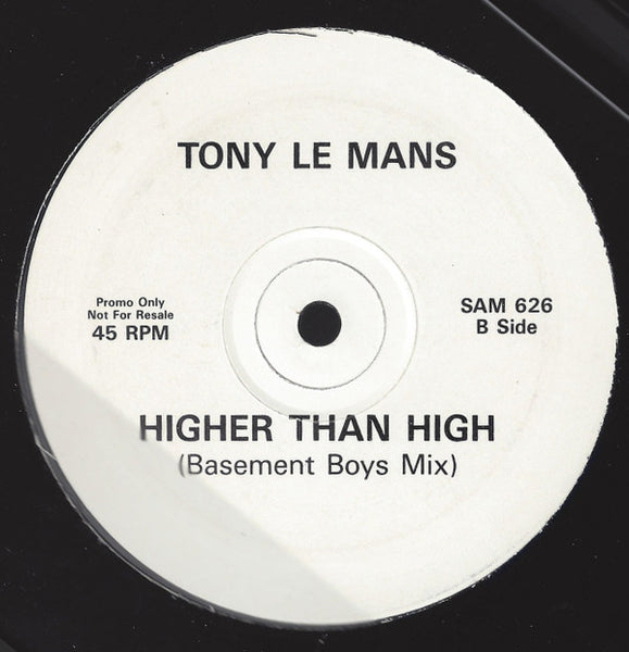 Tony LeMans : Higher Than High (12", Promo)