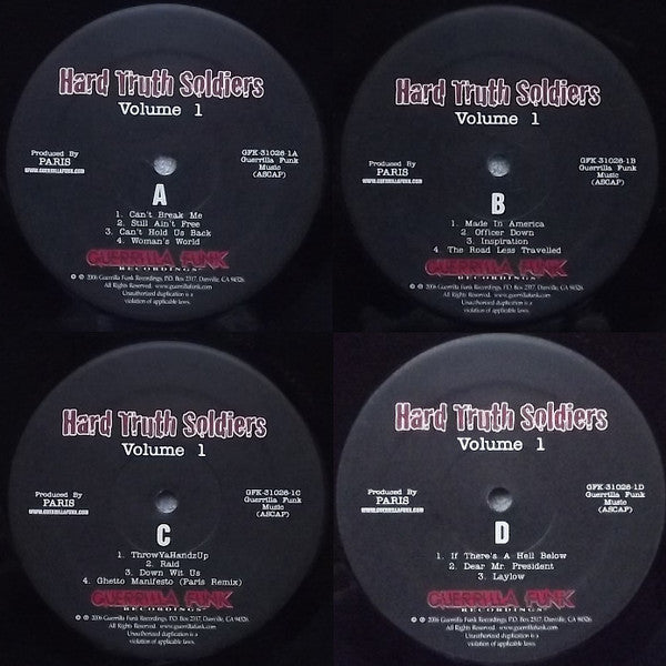 Various : Hard Truth Soldiers Volume 1 (2xLP)