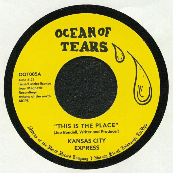 Kansas City Express : This Is The Place (7", RE)