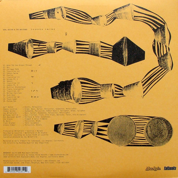 Karl Hector & The Malcouns : Sahara Swing (2xLP, Album)