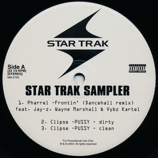 Various : Star Trak Sampler (12", Promo, Smplr)