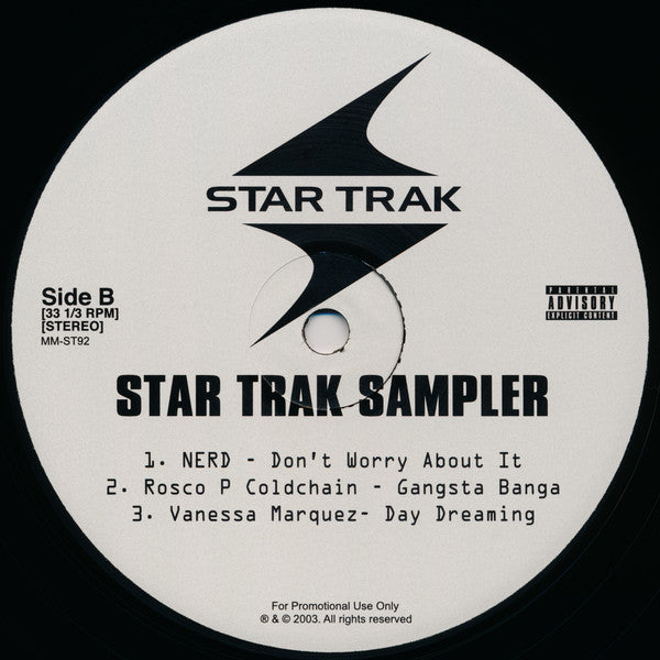 Various : Star Trak Sampler (12", Promo, Smplr)