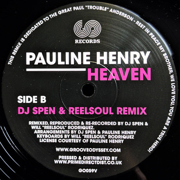 Pauline Henry : Heaven  (12")