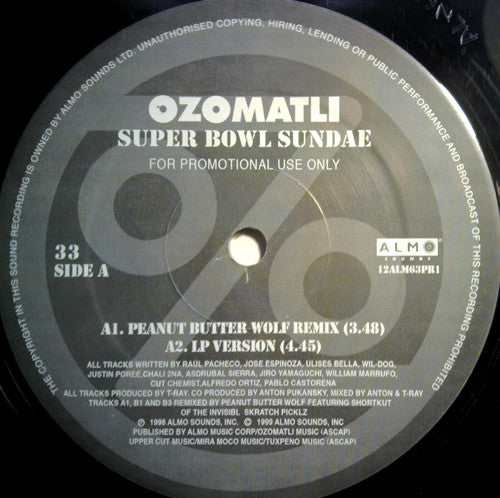 Ozomatli : Super Bowl Sundae (12", Promo)