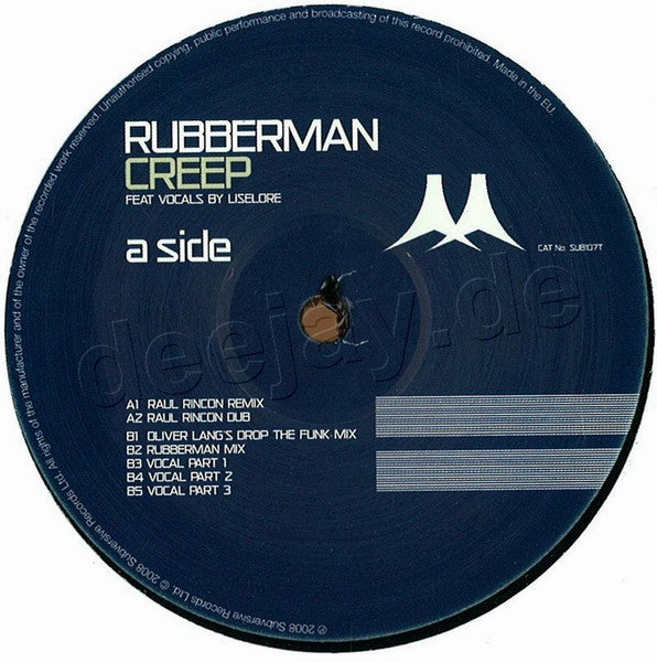 Rubberman : Creep (12")