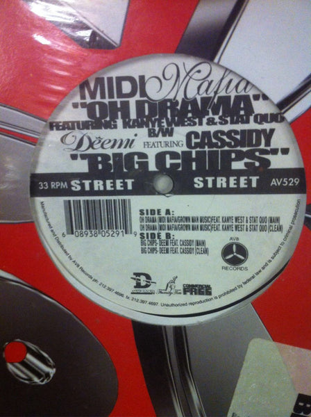 Midi Mafia : Oh Drama / Big Chips (12")