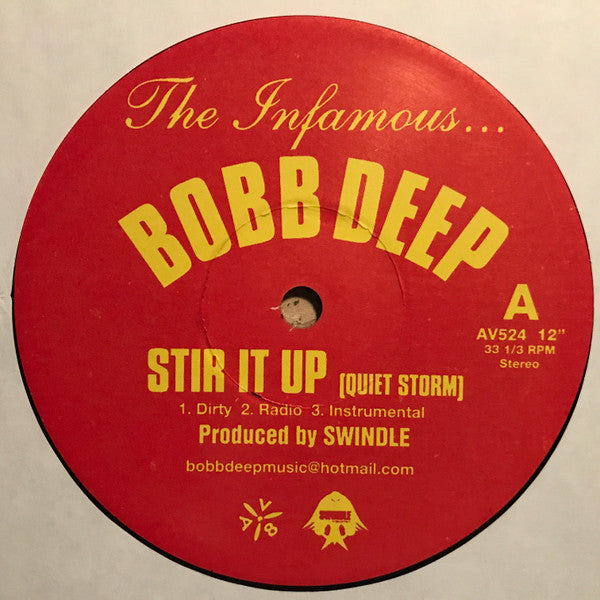 Bobb Deep : Stir It Up / Hell On Earth (12")