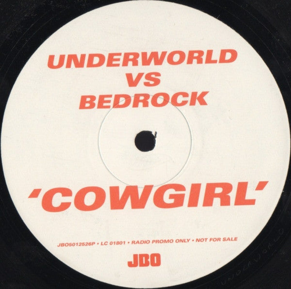 Underworld : Cowgirl (12", Single, Promo)