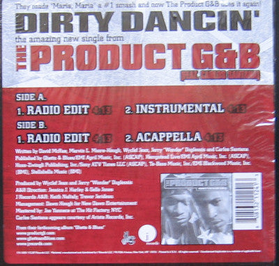 The Product G&B Featuring Carlos Santana : Dirty Dancin' (12")