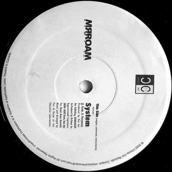 Mr. Roam From The Plant : System (12", Single)