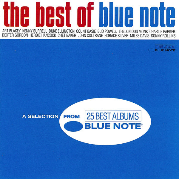 Various : The Best Of Blue Note (CD, Comp, RP, Med)