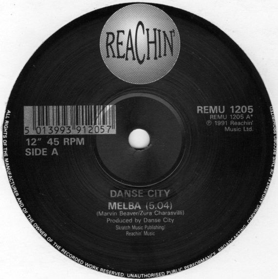 Danse City : Melba (12")