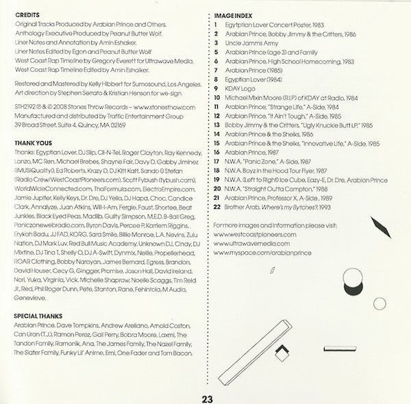 Arabian Prince* : Innovative Life • The Anthology • 1984-1989 (CD, Album, Comp)