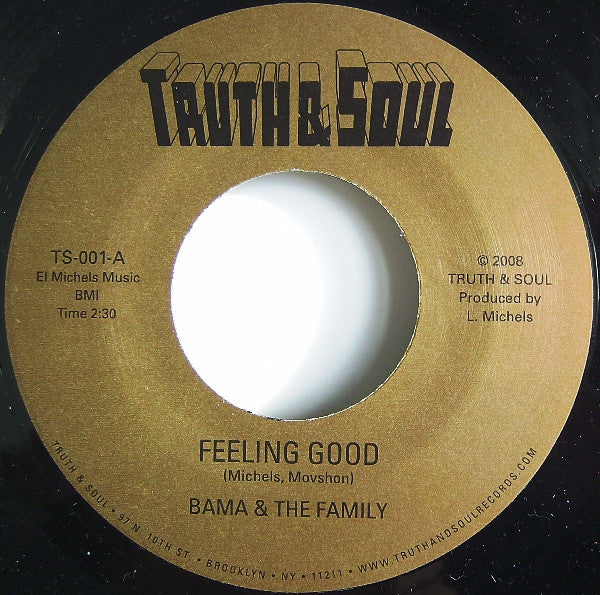 Bama & The Family / Asiko : Feeling Good / Drums Of Asiko (7", RE)