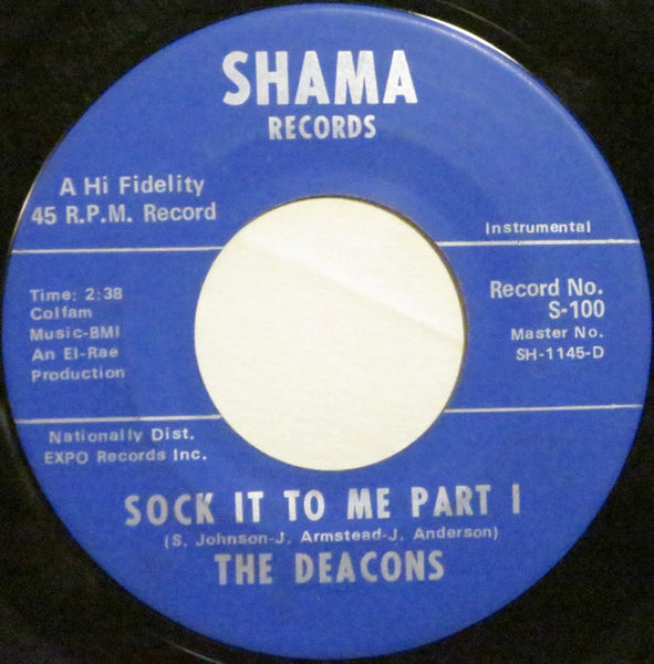 The Deacons (2) : Sock It To Me (7", Single)