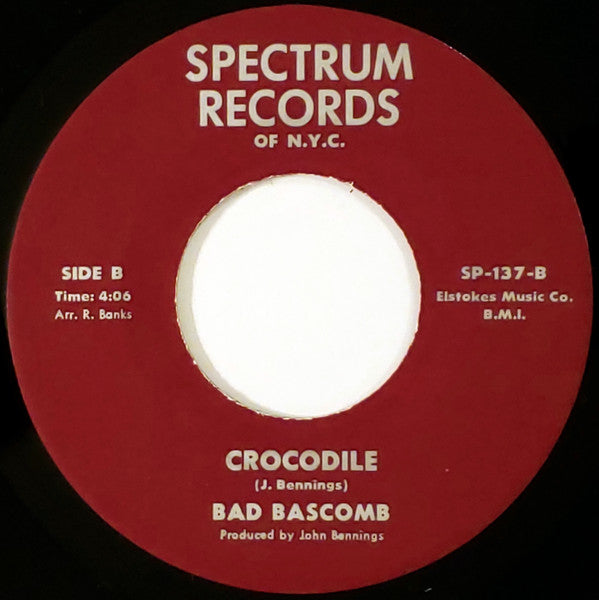 Bad Bascomb : Funk City (7")