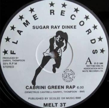 Sugar Ray Dinke : Cabrini Green Rap (12")