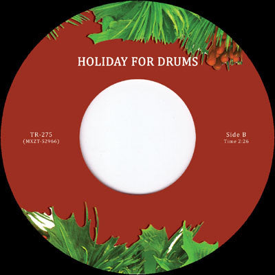 Jimmy Jones & His Versatiles / The Individuals (11) : Christmas Is A Drag / Holiday For Drums (7", Ltd)