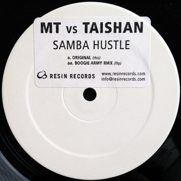 MT (2) vs Taishan : Samba Hustle (12", Promo, W/Lbl, Sti)