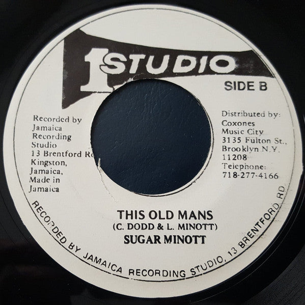 Sugar Minott / Sugar Minott & The Soul Vendors : This Old Mans / This Old Man Version (7", Single)