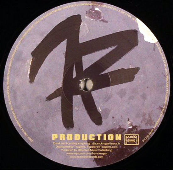 Franck Roger : Take Off / Passages (12")