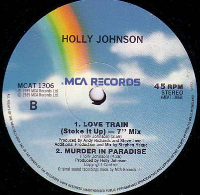 Holly Johnson : Love Train (12", Single)
