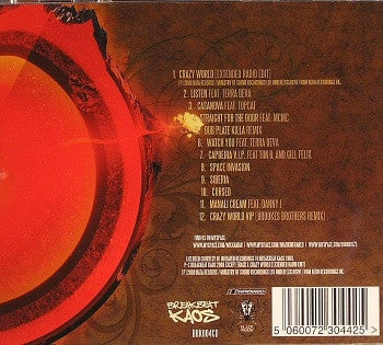 J Majik & Wickaman : Crazy World (CD, Album)