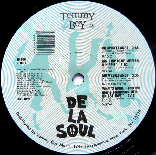 De La Soul : Me Myself And I (12", RE)