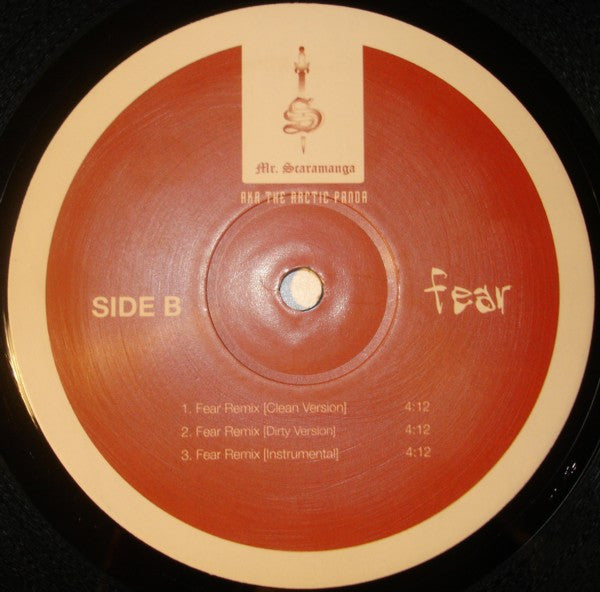 Mr. Scaramanga : Fear (12")