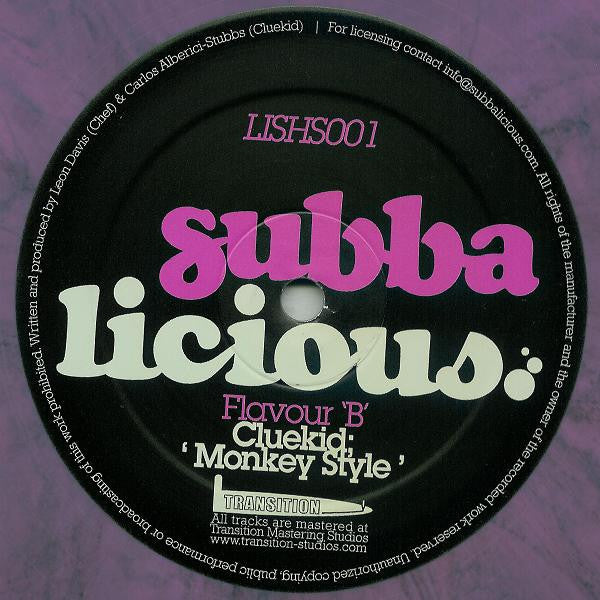 Chefal / Cluekid : Sub Soca / Monkey Style (12", Pin)