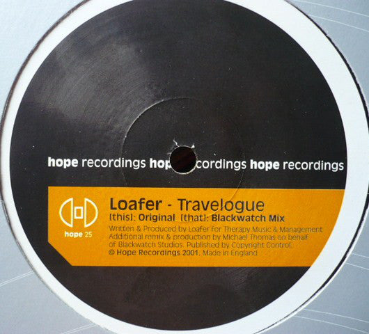 Loafer : Travelogue (12")