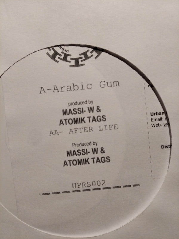Massiw & Atomic Tags : Arabic Gum / After Life (12", Promo, W/Lbl)