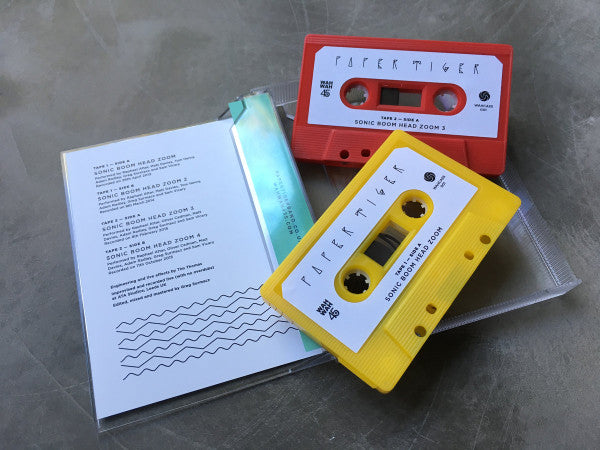 Paper Tiger (10) : Sonic Boom Head Zoom (2xCass, Ltd, Mixed)