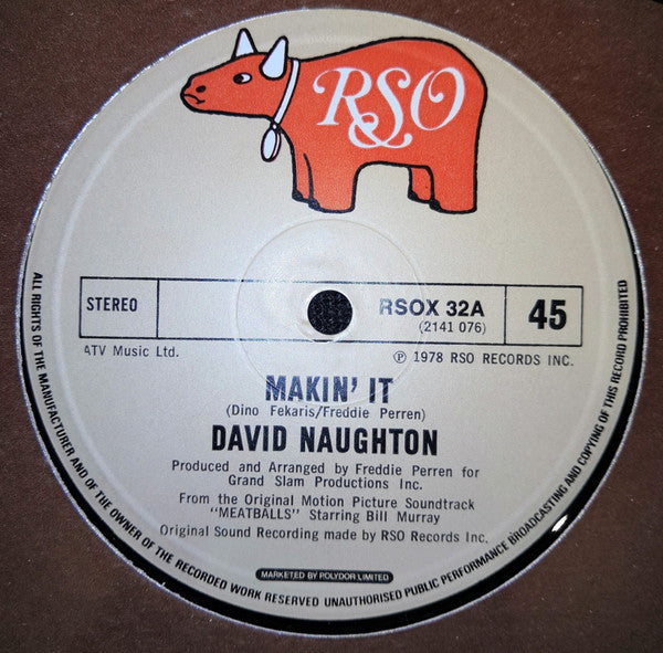 David Naughton : Makin' It (12")