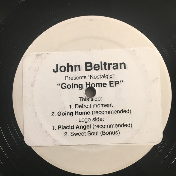 Nostalgic : Going Home EP (12", EP, W/Lbl)
