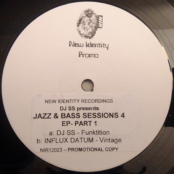 Various : Jazz & Bass Sessions 4 EP - Part 1 (2x12", Promo)