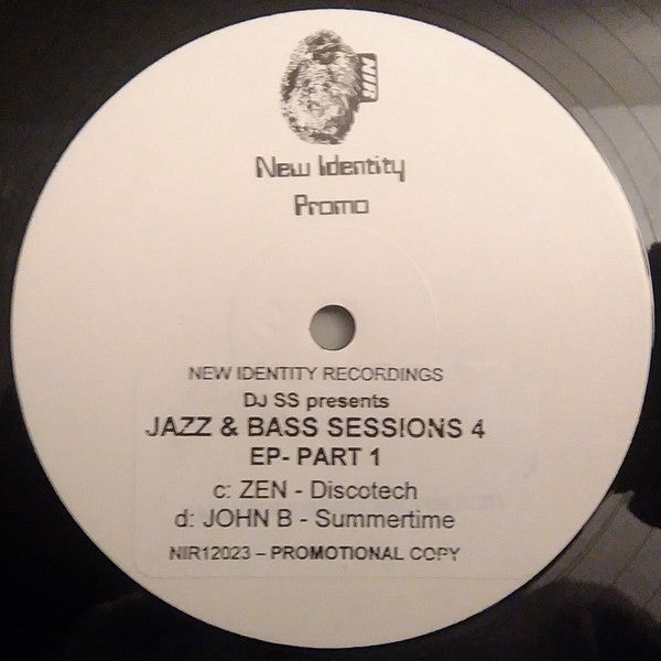 Various : Jazz & Bass Sessions 4 EP - Part 1 (2x12", Promo)