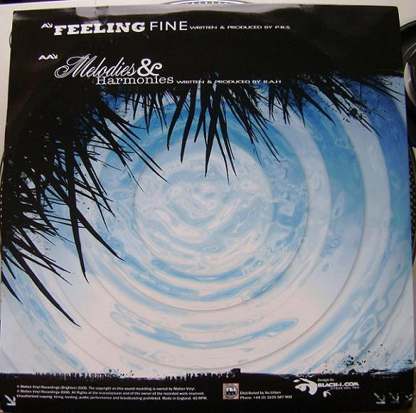 P-R-S / R.A.H : Feeling Fine / Melodies & Harmonies (12")