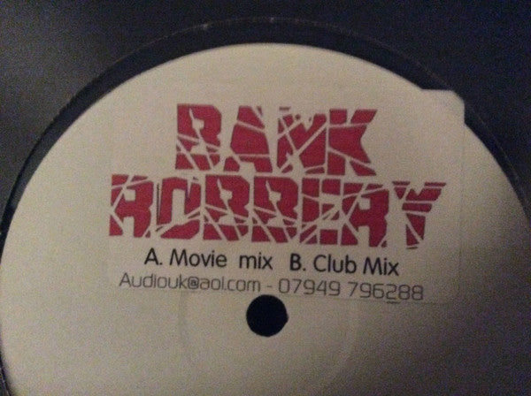 MC Keflon : Bank Robbery  (12", Single)
