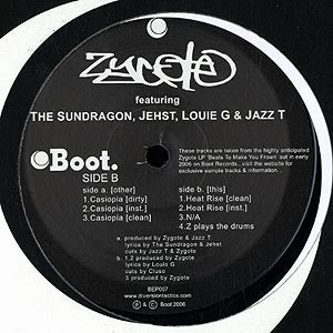 Dr. Zygote : Casiopia / Heat Rise (12")