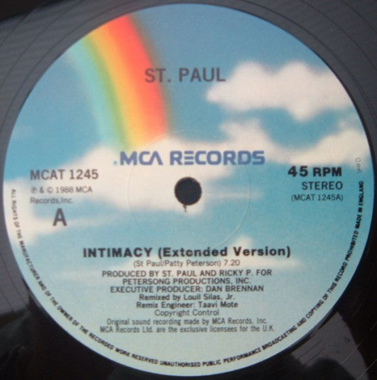 St. Paul : Intimacy (12", Single)