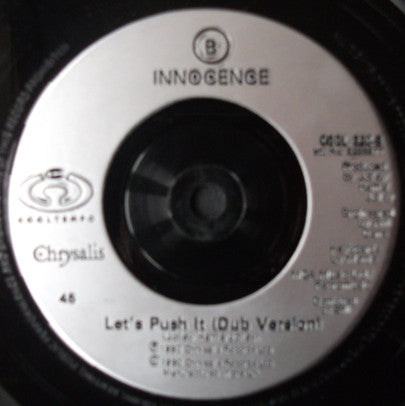 Innocence : Let's Push It (7", Single, Sil)